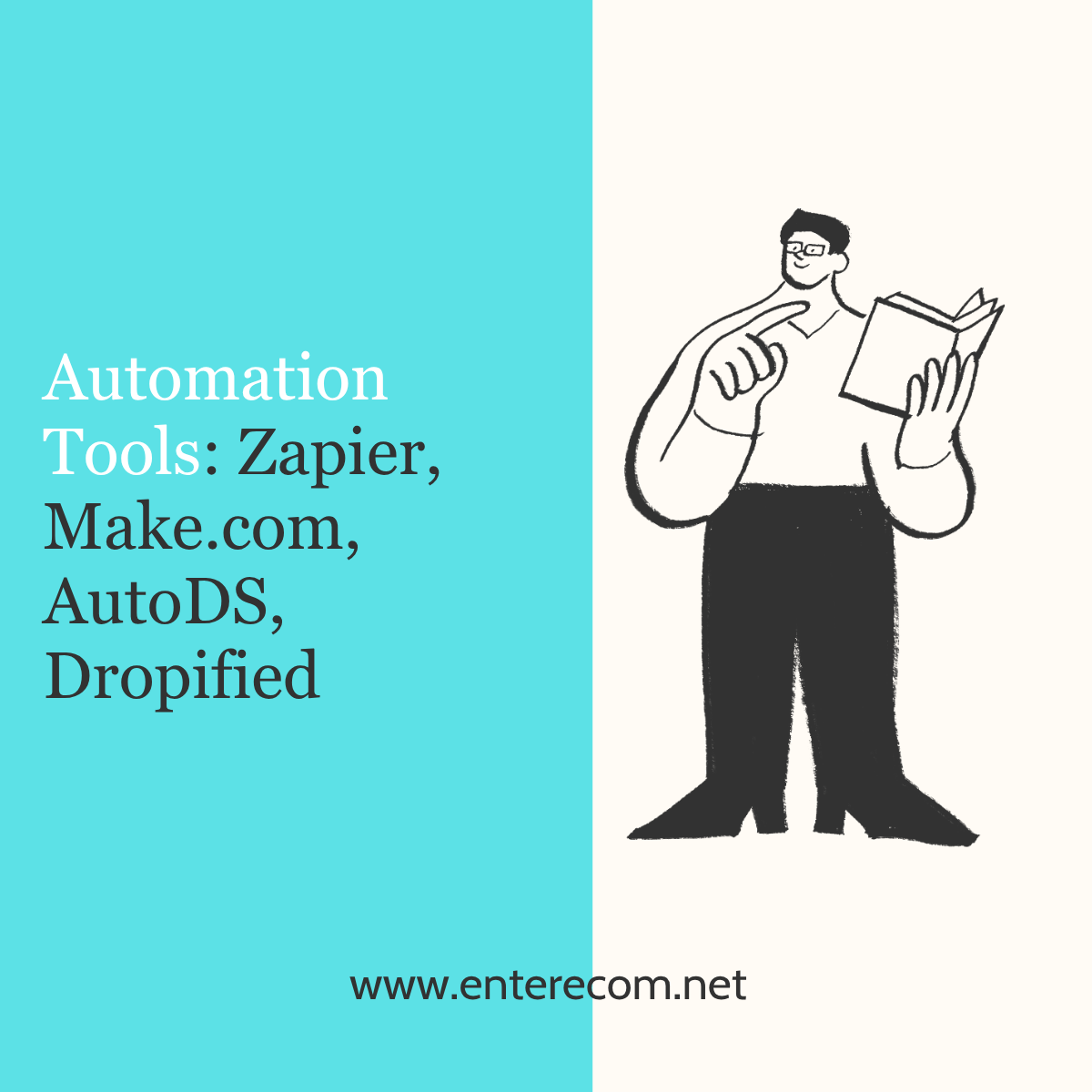 Automation Tools: Zapier, Make.com, AutoDS, Dropified