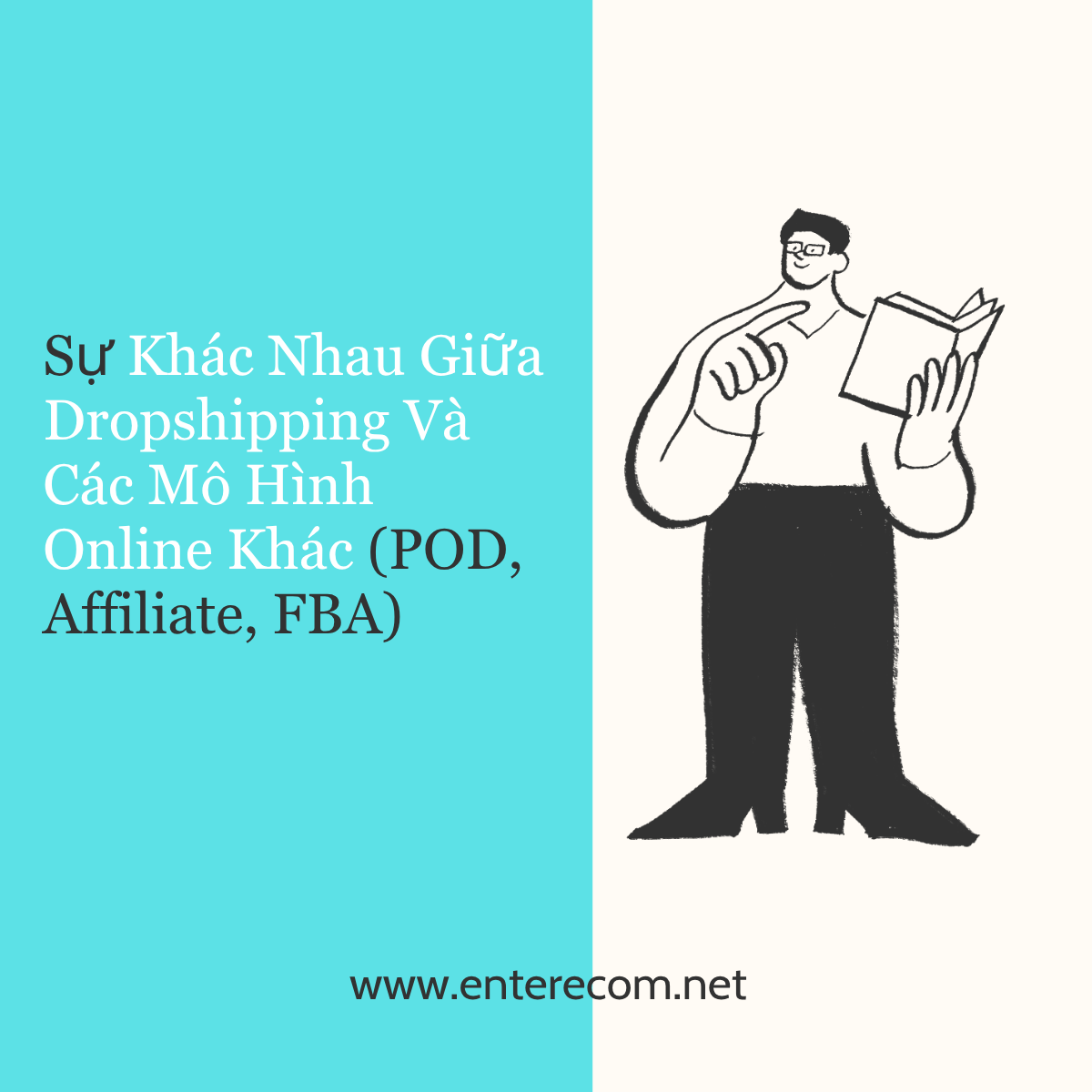 Sự Khác Nhau Giữa Dropshipping Và Các Mô Hình Online Khác (POD, Affiliate, FBA)